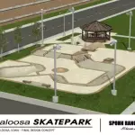 Oskaloosa Skatepark, Oskaloosa, Iowa, USA