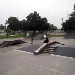 Pelham Park Skatepark - Bowie, Texas, U.S.A.