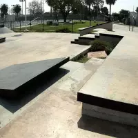 Jackie Tatum Harvard Park Skate Spot - Los Angeles, California, USA