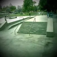 Santa Ana Skateboard Park - Santa Ana, California, U.S.A.