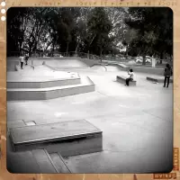 Santa Ana Skateboard Park - Santa Ana, California, U.S.A.