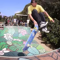 Steve Badillo @ Orchid Ranch Skatepark - Goleta