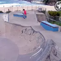 Bondi Beach Skatepark - Bondi Beach, New South Wales, Australia