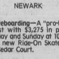 Ride On Skatepark - Newark CA - Oakland Tribune 25 May 1978, Thu ·Page 81