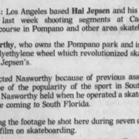 Cadillac Wheels Skateboard Concourse - Pompano Beach FL - Fort Lauderdale News 09 May 1978, Tue ·Page 24