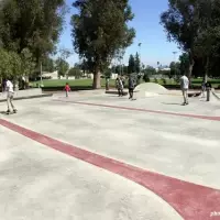 North Hollywood Skate Plaza Skatepark - North Hollywood, California, USA