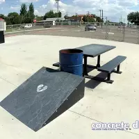 Skatepark - Milan, New Mexico, USA