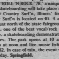 Country Surf&#039;n Skateboard Park - Springfield Illinois - Illinois Times 26 May 1978, Fri ·Page 25
