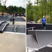 The Neighborhood Skatepark - Warrens, Wisconsin, U.S.A.