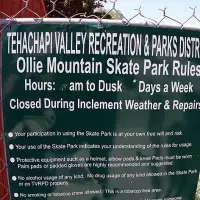 Ollie Mountain Skatepark - Tehachapi, California, USA