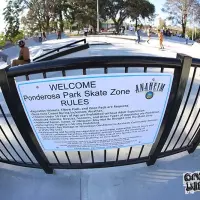 Ponderosa Park Skate Plaza - Anaheim