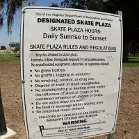 North Hollywood Skate Plaza Skatepark - North Hollywood, California, USA