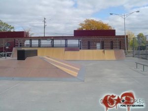 Birmingham Skatepark - Birmingham, Michigan, U.S.A.