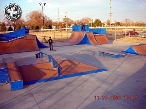 Carey Skate park - Hutchinson, Kansas, U.S.A.
