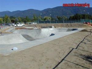 Concrete Lake Skatepark - Sandpoint, Idaho, U.S.A.