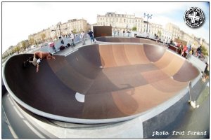 Skate park des Chartrons - Bordeaux, France