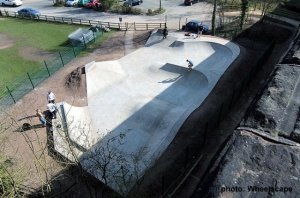 Adlington Road skatepark - Bollington, Macclesfield, Cheshire East, United Kingdom