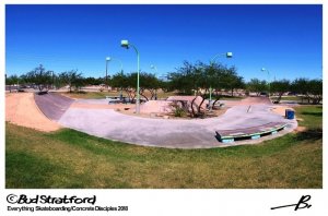 Dust Devil Park Skate Plaza- Phoenix, AZ, USA