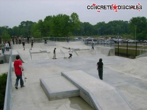Monon Greenway Skatepark - Carmel, Indiana, U.S.A.