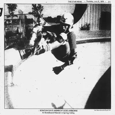 Skateboard Heaven - Spring Valley CA - Chula Vista Star-News 27 Jul 1978, Thu ·Page 23