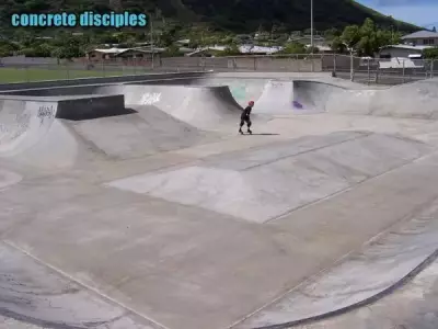 Kamiloiki Skatepark - Honolulu, Hawaii, U.S.A.