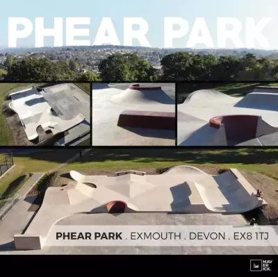 Phear Park Skatepark Exmouth