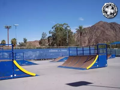 Fritz Burns Park Skatepark - La Quinta, California, U.S.A.