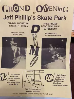 Jeff Phillips Skatepark - Dallas Texas