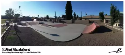 Firth Park Skate Park - Safford, AZ, USA