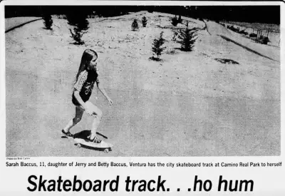 El Camino Real Skateboard Track