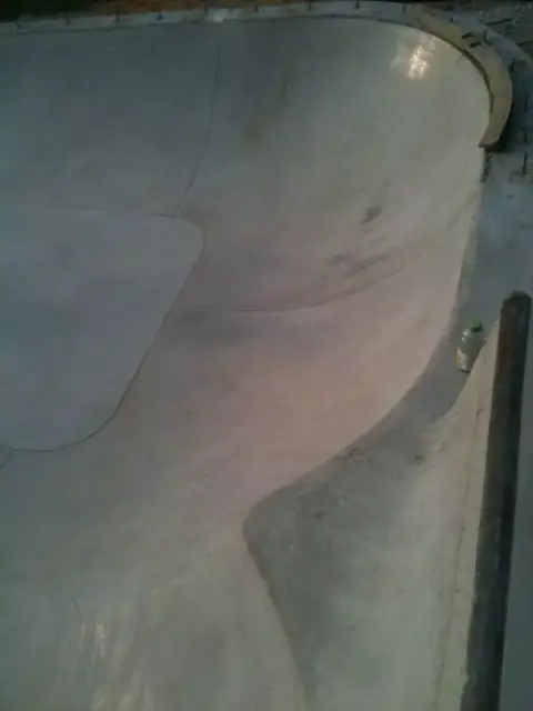Love Seat and Extension.  Hand Molded Bull Nose Coping.