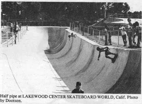 Lakewood Center Skateboard World - Photo: National Skateboard Review Dec. 1978, page 13