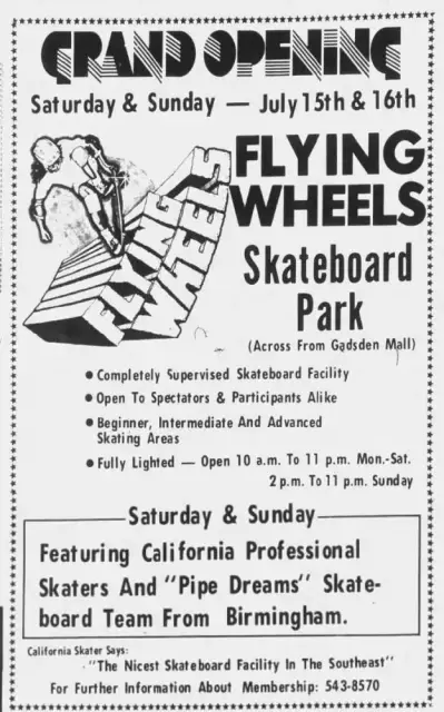 Flying Wheels - Gadsden AL