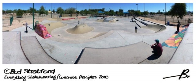 Desert West Skateboard Plaza - Phoenix, AZ, U.S.A.
