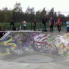 Skateboarding in Finsbury Park