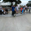 Tony Hawk skates Shoreham skatepark