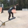 Adam Gonzalez skateboarding Flagler Beach Skatepark (wadsworth park) march 2018