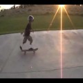 Boardman skatepark skateboarding with my son