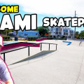 The Miami Skatepark No one talks about! | North Beach Skatepark Miami Florida