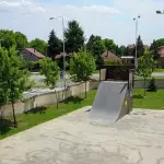 Pancevo Skatepark Serbia Drone Shot