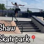 First time skating Shaw Skatepark!
