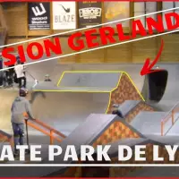 SESSION AU SKATE PARK DE GERLAND ! (Lyon)