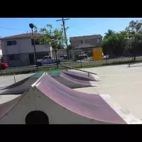 Clarkdale Park skatepark in Hawaiian Gardens, CA