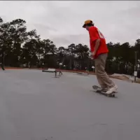 A minute at the New Mcleod Skatepark