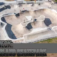 Spot Check: Grindline Skateparks Orcas Island Skatepark // DJ Mavic Air Aerial Tour