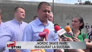Nordic skate park inaugurat la suceava