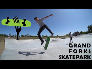 Tour of the Grand Forks Skatepark