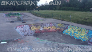 Finsbury Park, London, England, UK - SPD 014 Skatepark Review