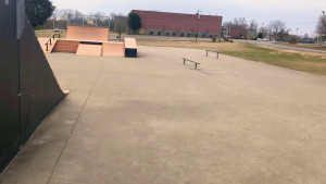 Skate park in Shelbyville Tennessee