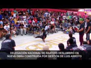 Inauguración Skatepark El acero Chimbote